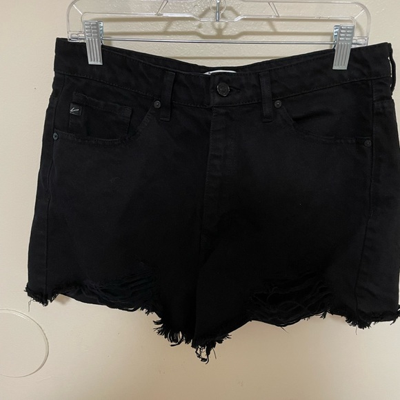KanCan Pants - ✨KanCan Distressed Black Shorts Size XL